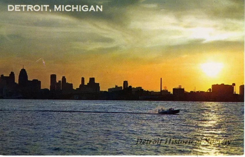 Postcard - Detroit, Michigan
