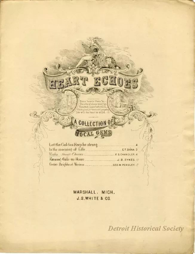 Music, Sheet - Heart Echoes, A Collection of Vocal Gems