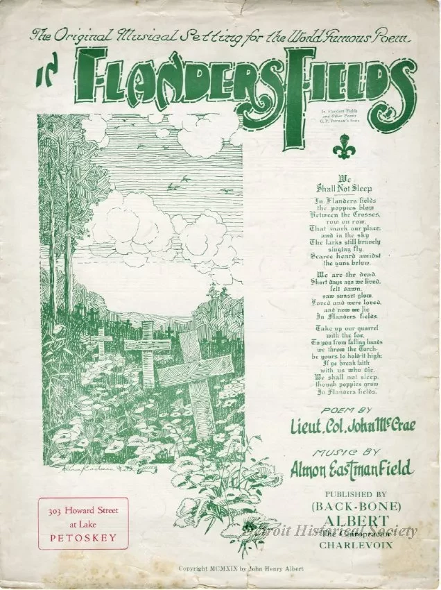 Music, Sheet - In Flanders Fields