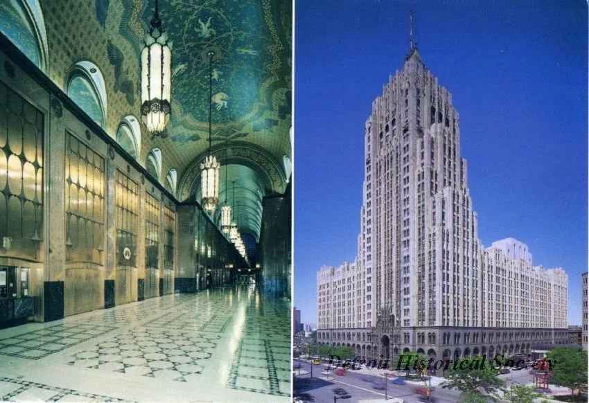 Postcard - The Fisher Building