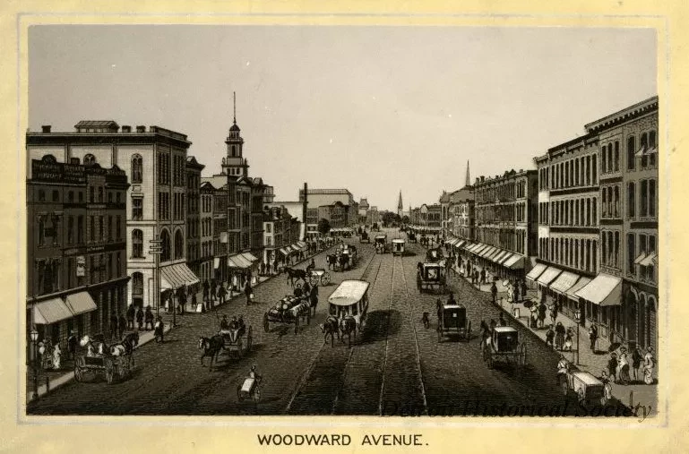 Print - Woodward Avenue
