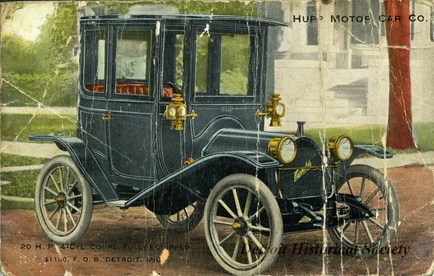 Postcard - Hupp Motor Car Co.