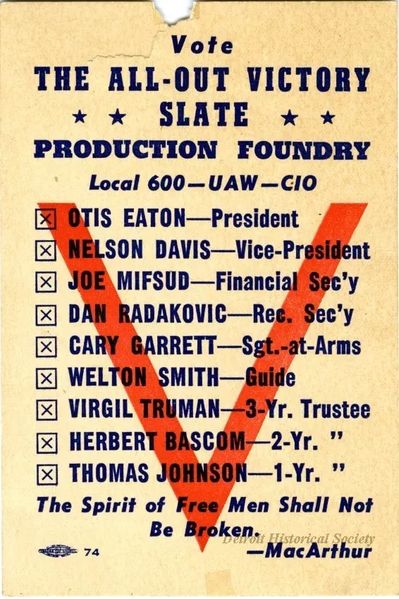 Card, Political
