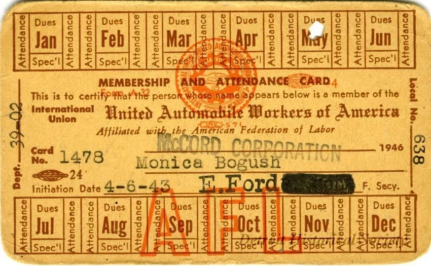 Card, Union