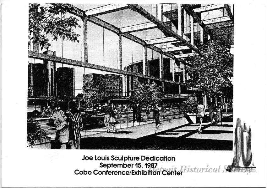 Program - Joe Louis Sculpture Dedication