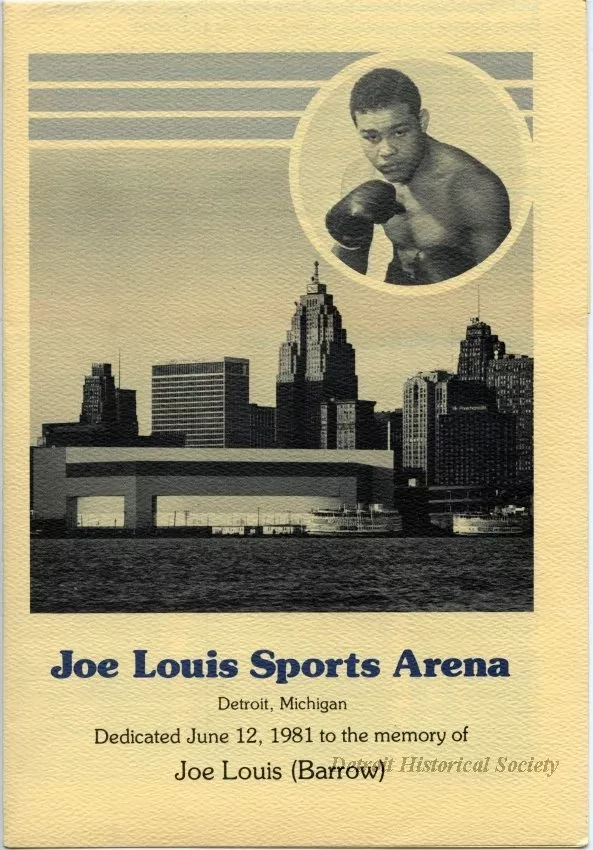 Program - Joe Louis Sports Arena