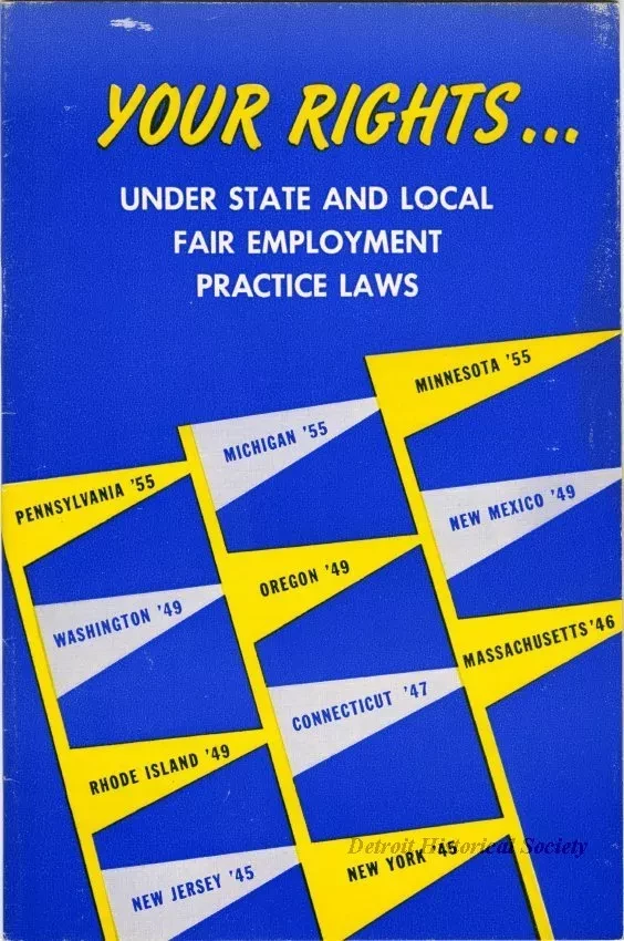 Booklet - Your Rights... Under State and Local Fair Employment Practice Laws