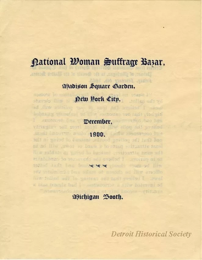 Booklet