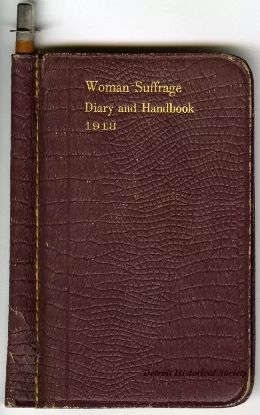 Book, Address - Women Suffrage Diary and Handbook