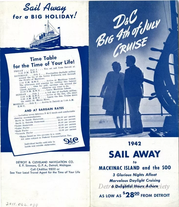 Brochure - D&C Big 4th of July Cruise