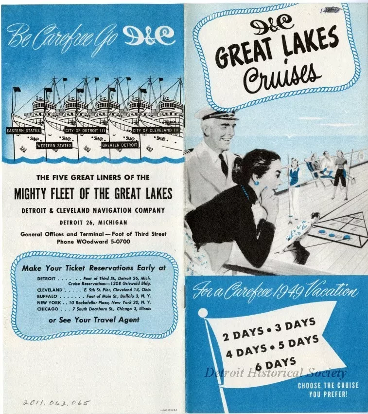 Booklet - D&C Great Lakes Cruises