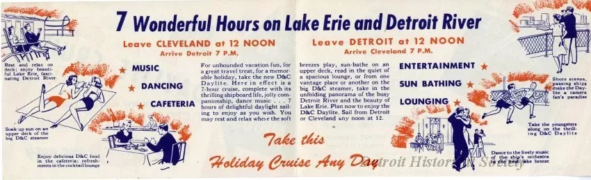 Brochure - D&C Presents the New Gay Daylite Cruise