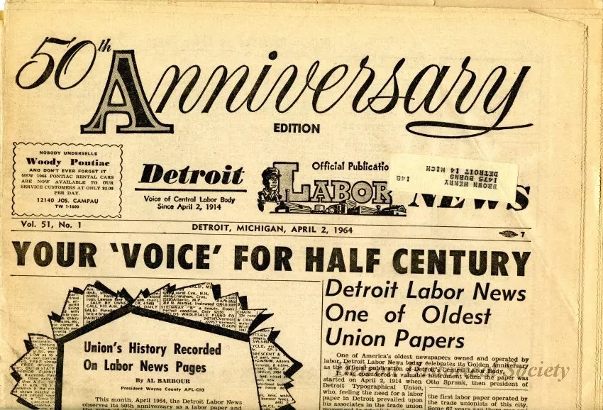 Newspaper - Detroit Labor News