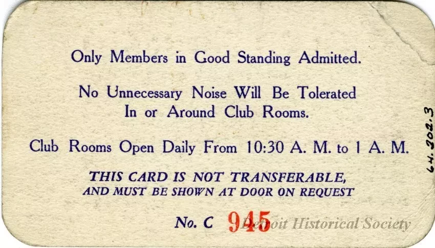 Card, Membership