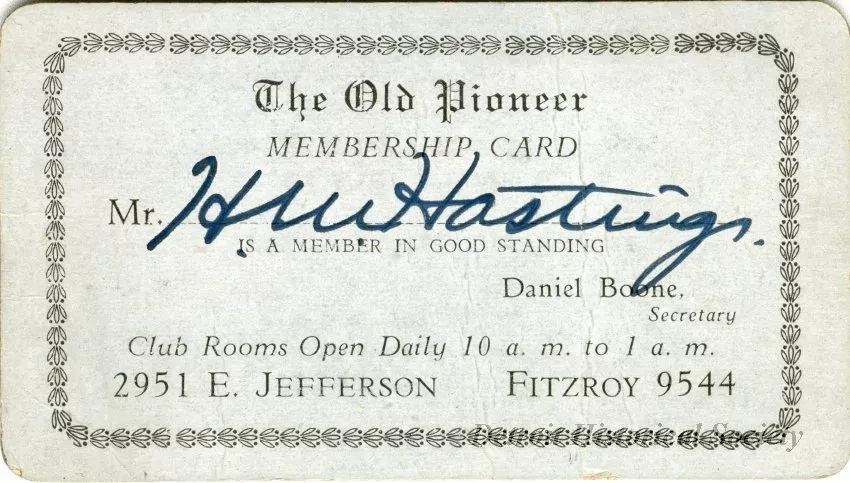 Card, Membership
