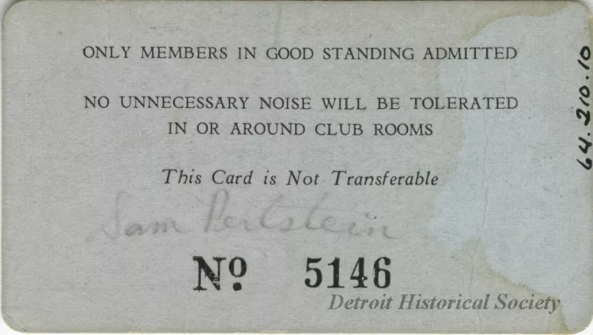 Card, Membership