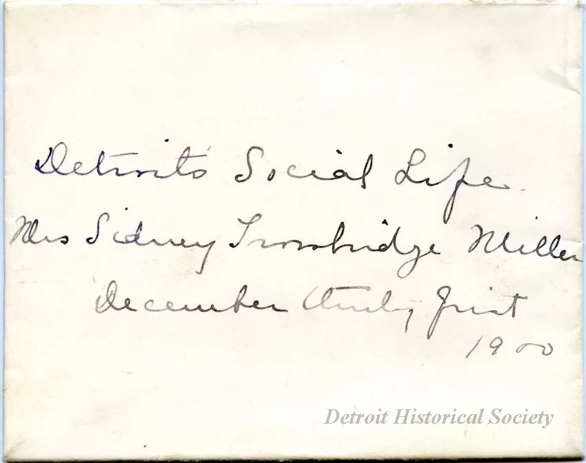 Envelope - Detroit's Social Life