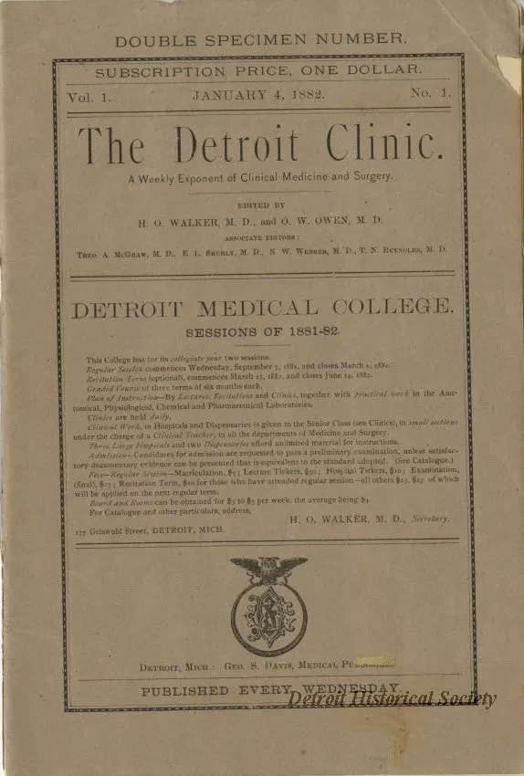 Magazine - The Detroit Clinic