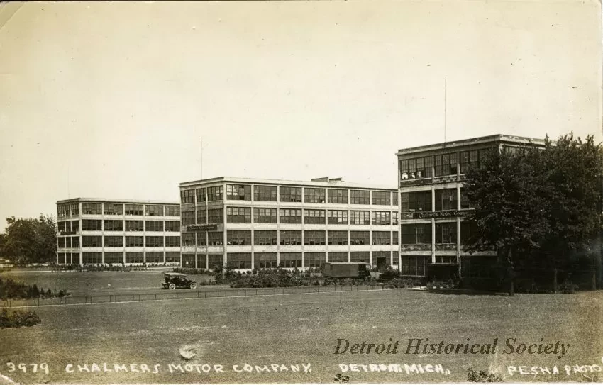 Postcard - Chalmers Motor Co. Detroit, Mich.