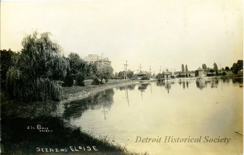 Postcard - Scenery, Eloise - Scene At Eloise