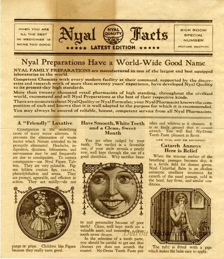 Handbill - Nyal Facts