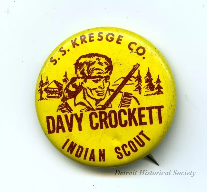 Pin - Davy Crockett
Indian Scout