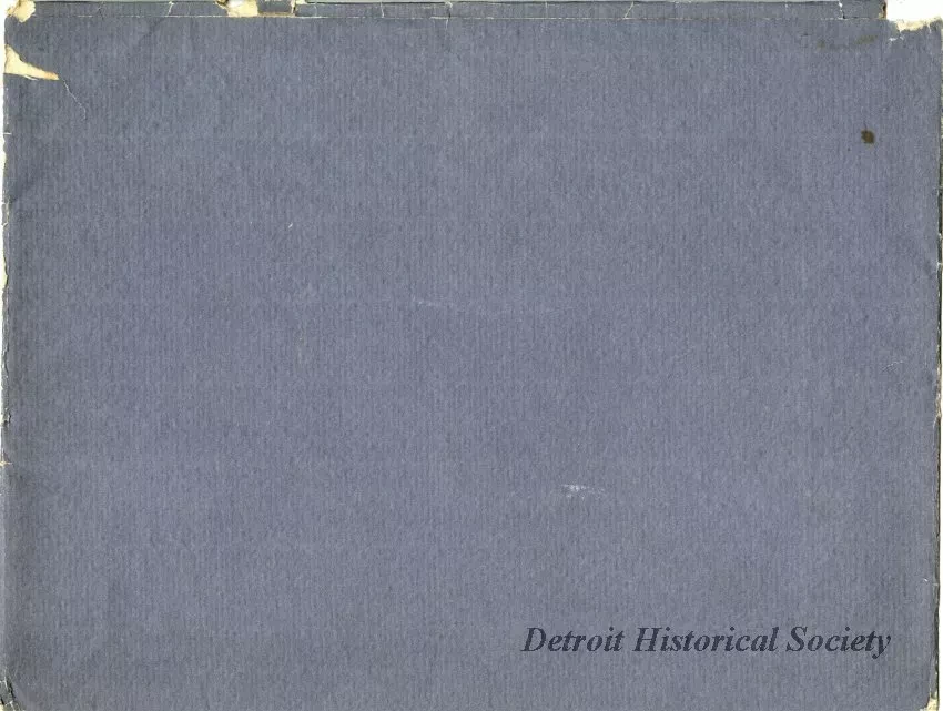 Booklet - The Pontchartrain Club