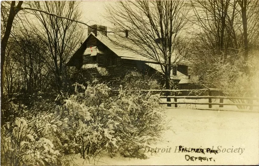 Postcard - Palmer Park, Detroit.