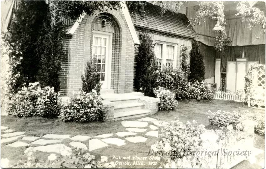 Postcard - National Flower Show, Detroit, Mich. 1927 - National Flower Show, Detroit, Mich. 1927