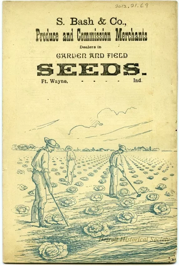 Catalog - Universal Almanac and Catalogue of Garden Seeds, 1888