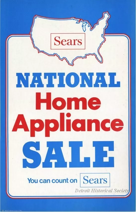 Poster, Advertisement - Sears