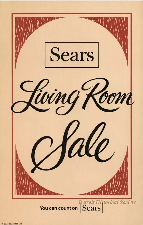 Poster, Advertisement - Sears