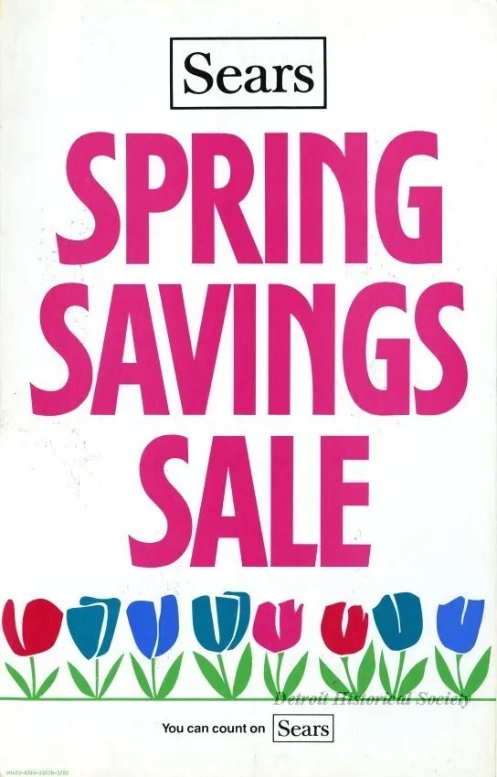 Poster, Advertisement - Sears