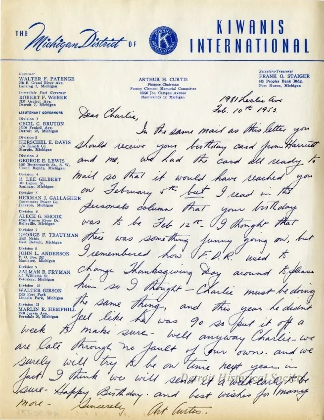 Letter