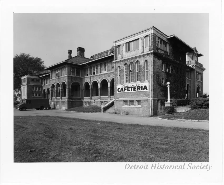 Print, Photographic - "Belle Isle Casino" (Rearview looking N.W.)