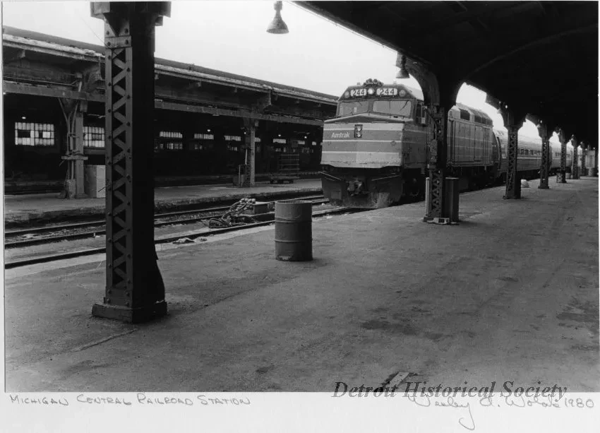 Print, Photographic - Michigan Central Railroad Station