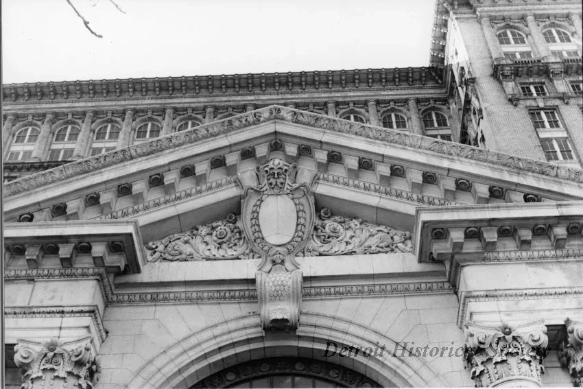 Print, Photographic - Detail / Front of Train Station
