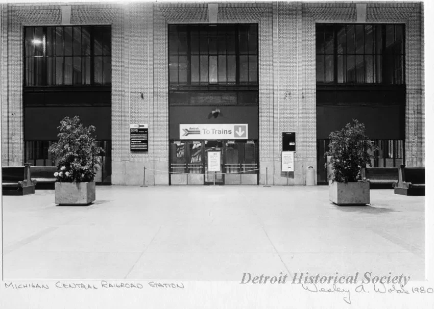 Print, Photographic - Michigan Central Railroad Station