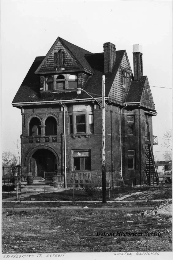 Print, Photographic - 580 Frederick's St. Detroit