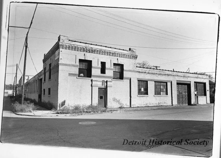 Print, Photographic - East View on Corner of Woodbridge and Walker