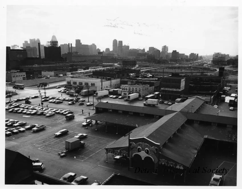 Print, Photographic - Aerial View Eastern Market
