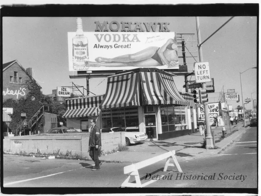 Print, Photographic - E. Jefferson & Grand Blvd. E., Facing S. E.