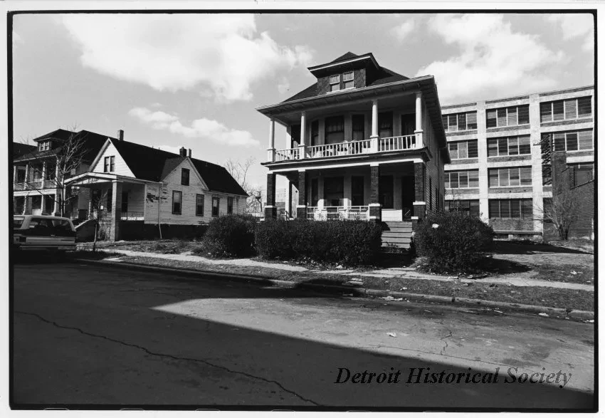 Print, Photographic - North Side of Lyman Between St. Aubin and Dubois