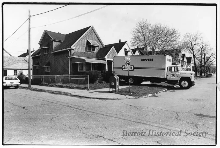 Print, Photographic - Corner of Piquette and Moran