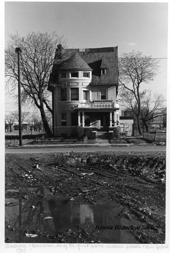 Print, Photographic - Fredrick & Beaubien, one of the first black children schools