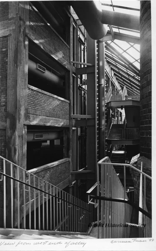 Print, Photographic - View From West End of Alley