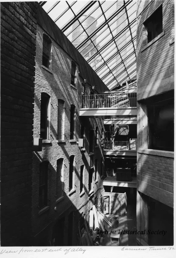 Print, Photographic - View From East End of Alley