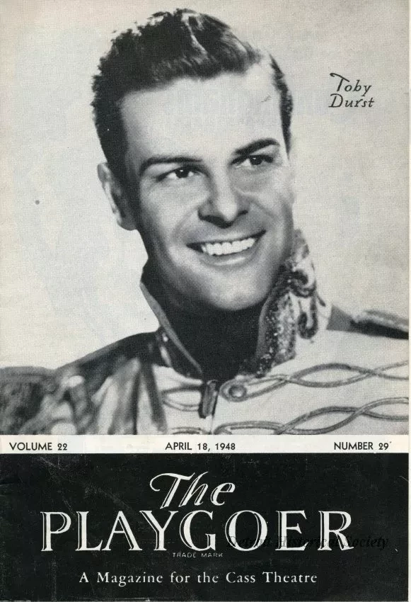 Program, Theater - The Playgoer, Volume 22, Number 29
