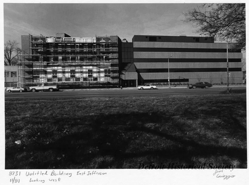 Print, Photographic - 8731 Untitled Building East Jefferson, looking west