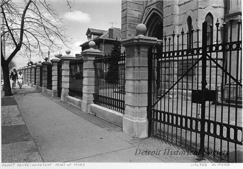 Print, Photographic - Front Fence - Sweetest Heart of Mary
